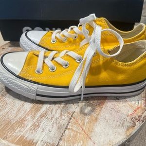 Converse Women's Yellow Canvas Sneakers